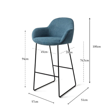 Kushi Bar Chair Ocean Eyes Slide Bar (75 cm)