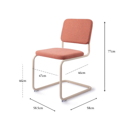 Mugi Dining Chair Coral Kiss  Pearl