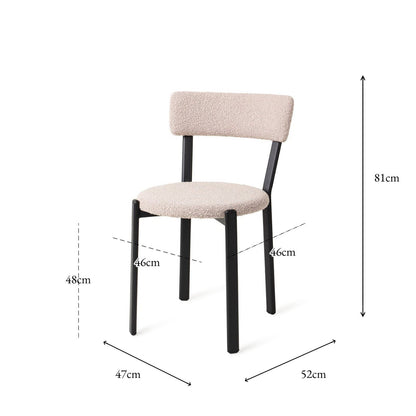 Obu Dining Chair Blush Blush