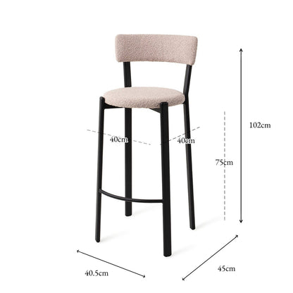 Obu Bar Chair Blush Blush Bar