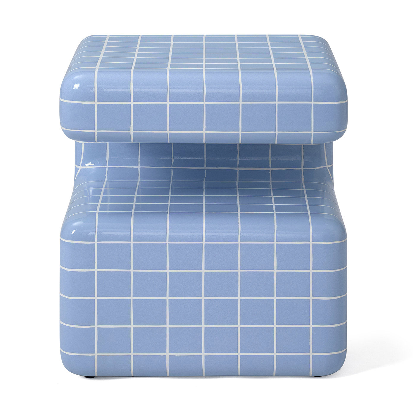 Takamu Side Table Cashmere Grid