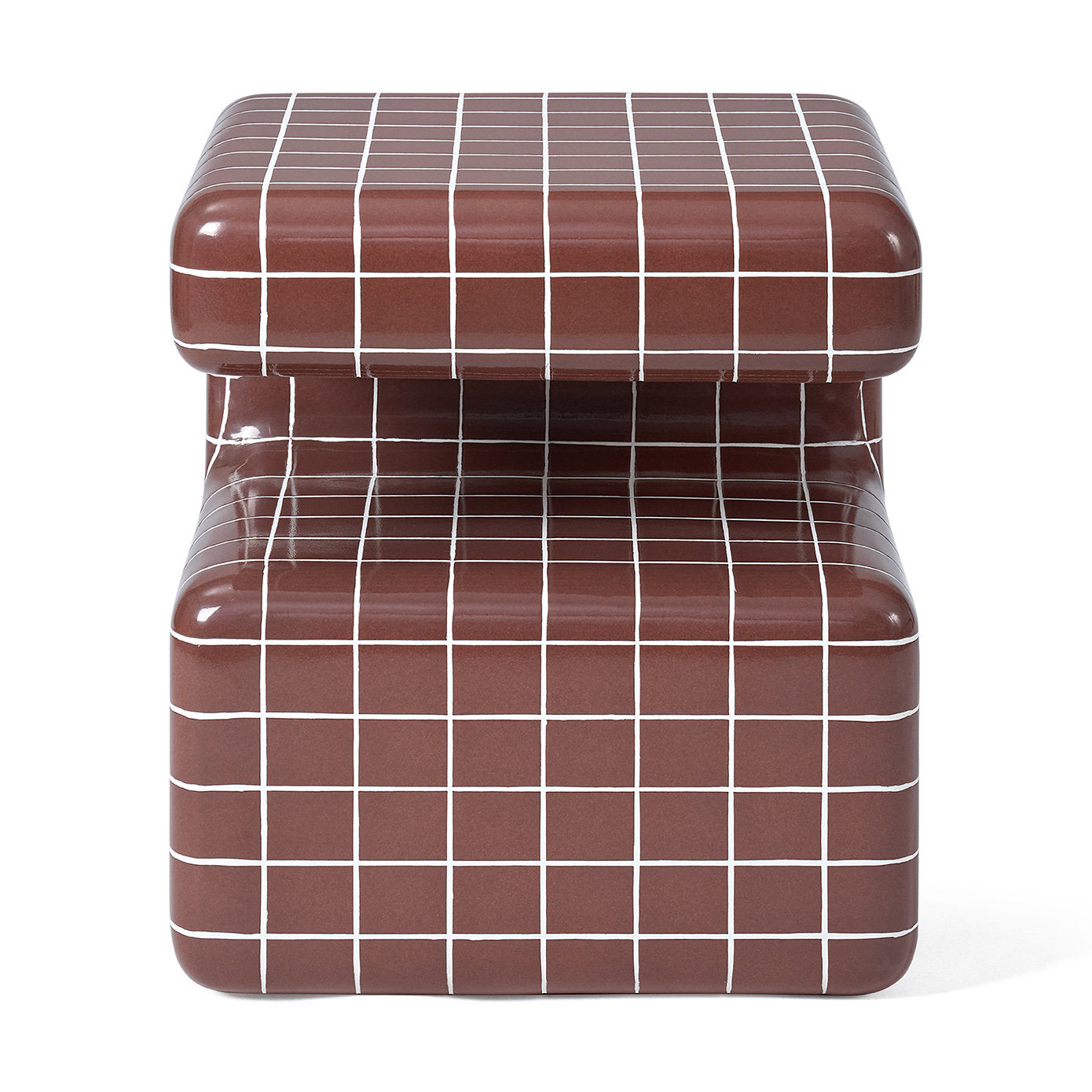 Takamu Side Table Timber Grid