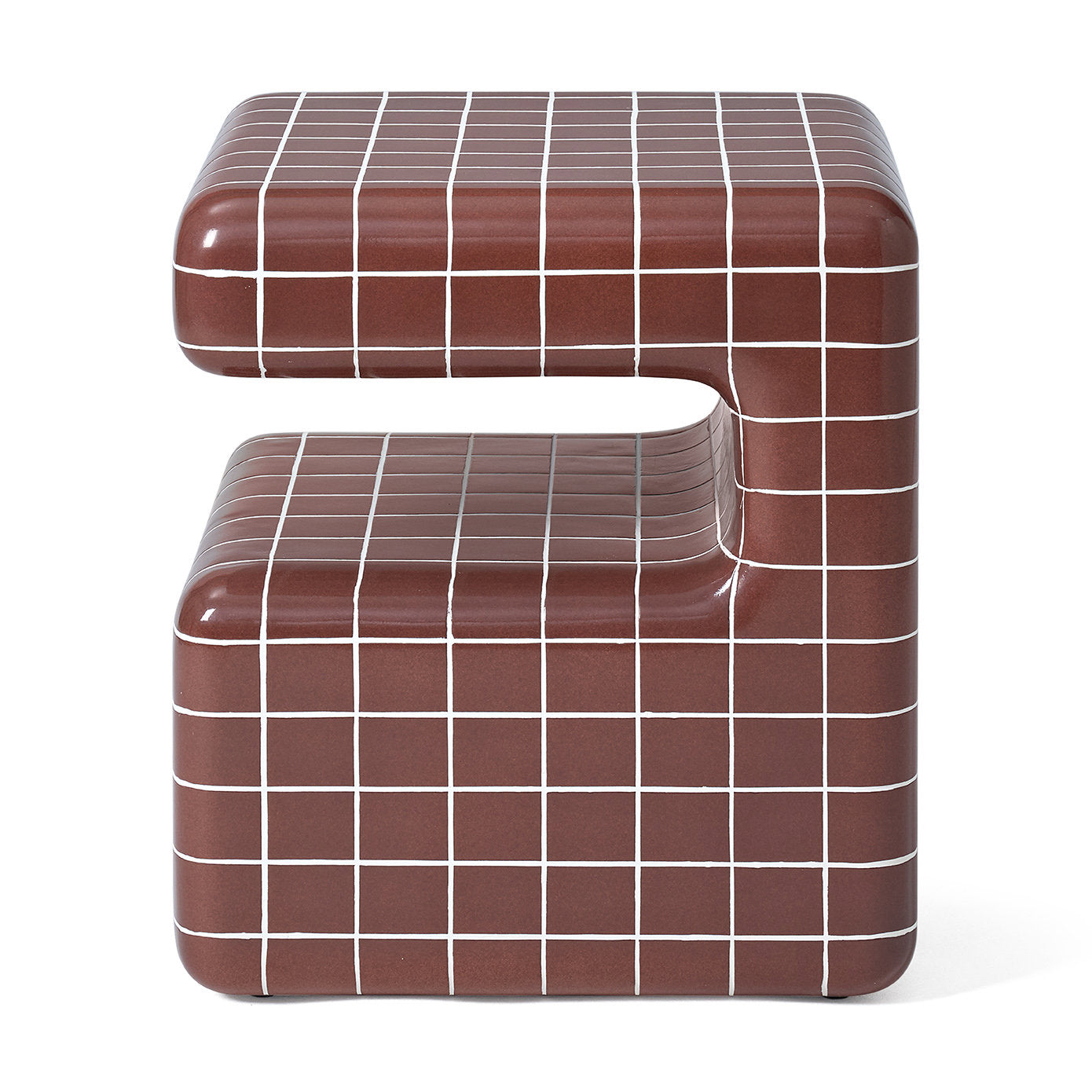 Takamu Side Table Timber Grid