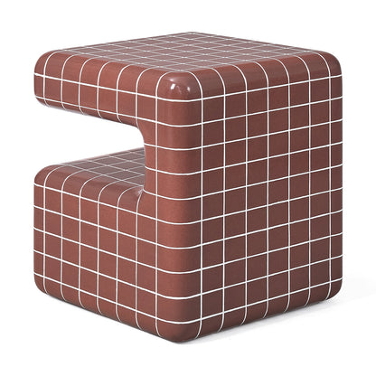 Takamu Side Table Timber Grid