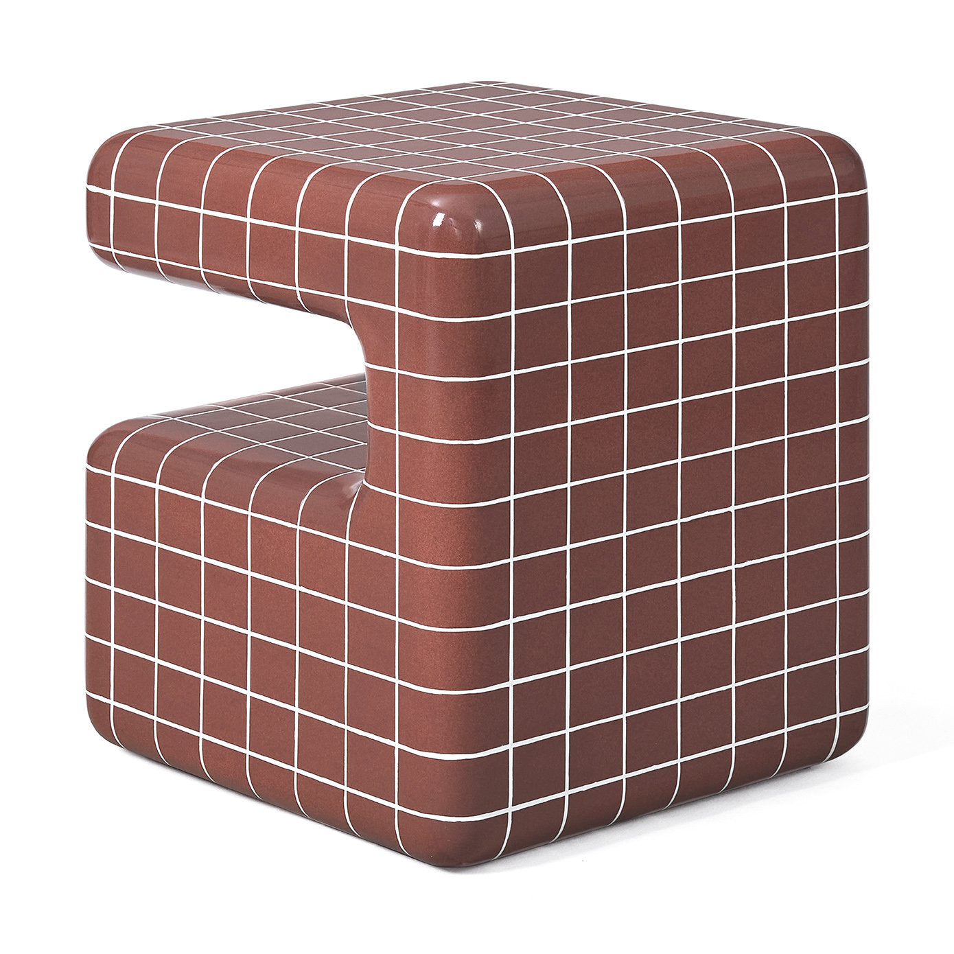 Takamu Side Table Timber Grid