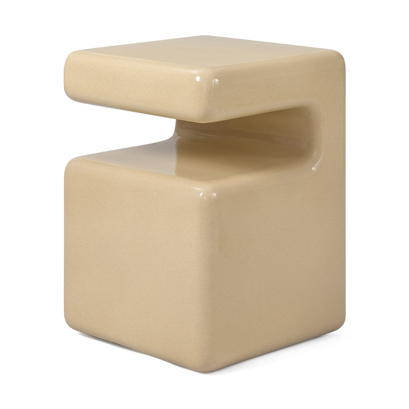 Takamu Side Table Frothy Gloss