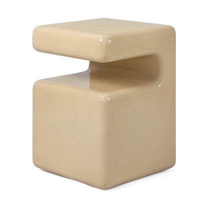 Takamu Side Table Frothy Gloss