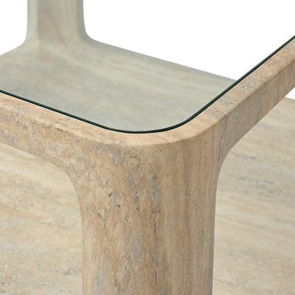Yobeko Coffee Table Travertine