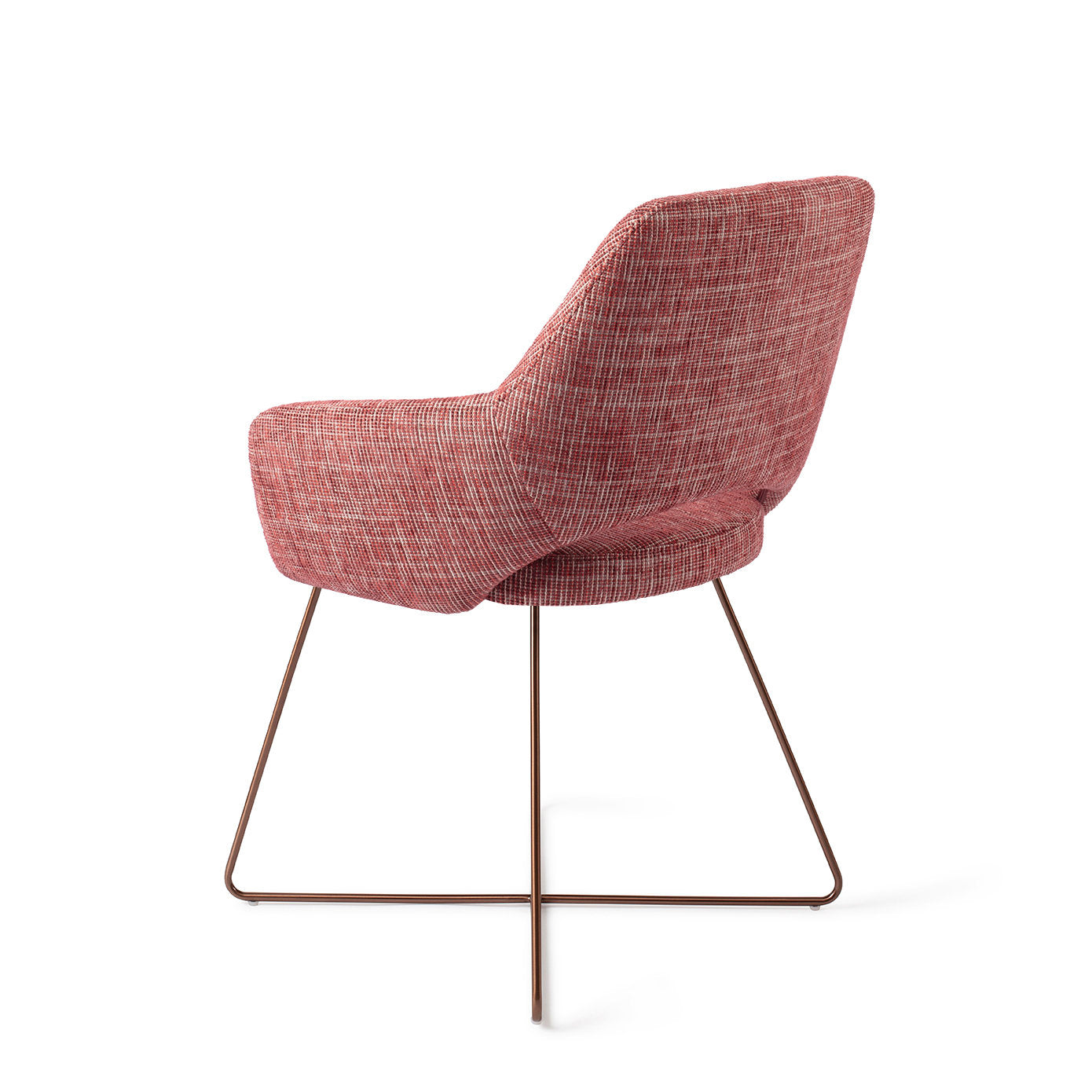 Yanai Dining Chair Berry Bars Cross Rose