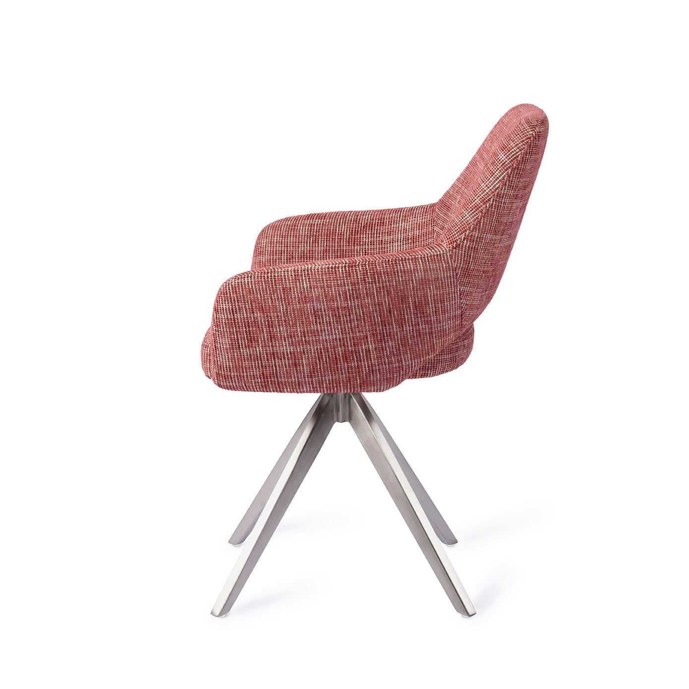 Yanai Dining Chair Berry Bars Turn Steel
