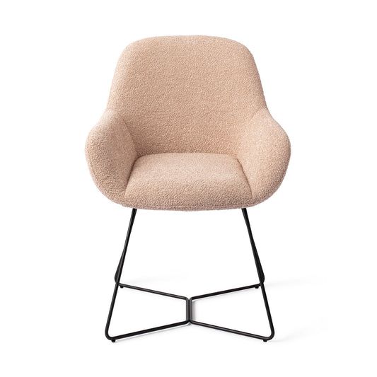 Kushi Dining Chair Flax Relax Beehive Black