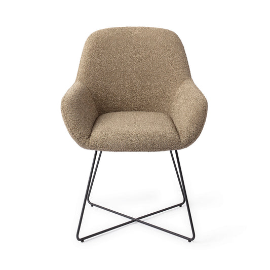 Kushi Dining Chair Moss Meadow Cross Black