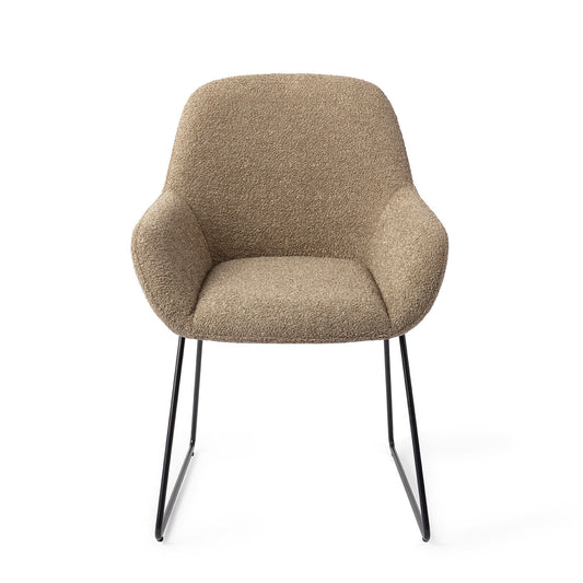 Kushi Dining Chair Moss Meadow Slide Black