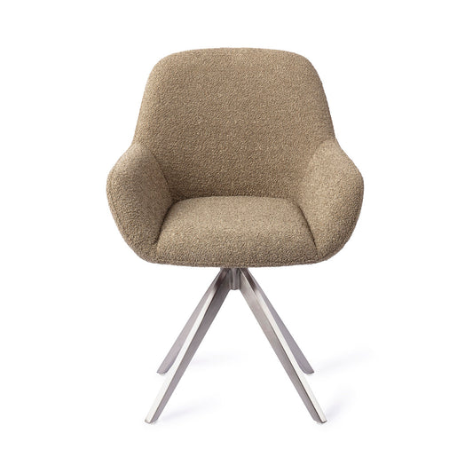 Kushi Dining Chair Moss Meadow Turn Steel