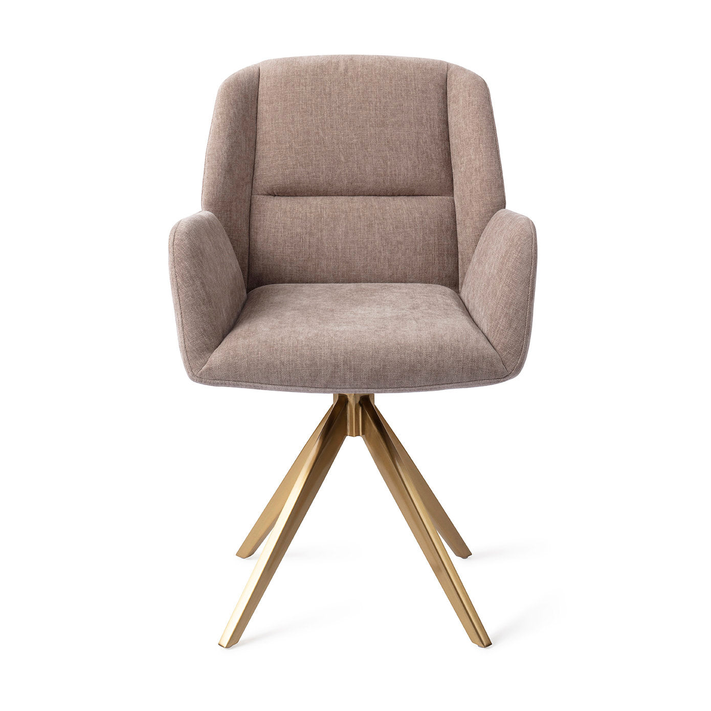 Myoko Dining Chair Greystones Turn Gold
