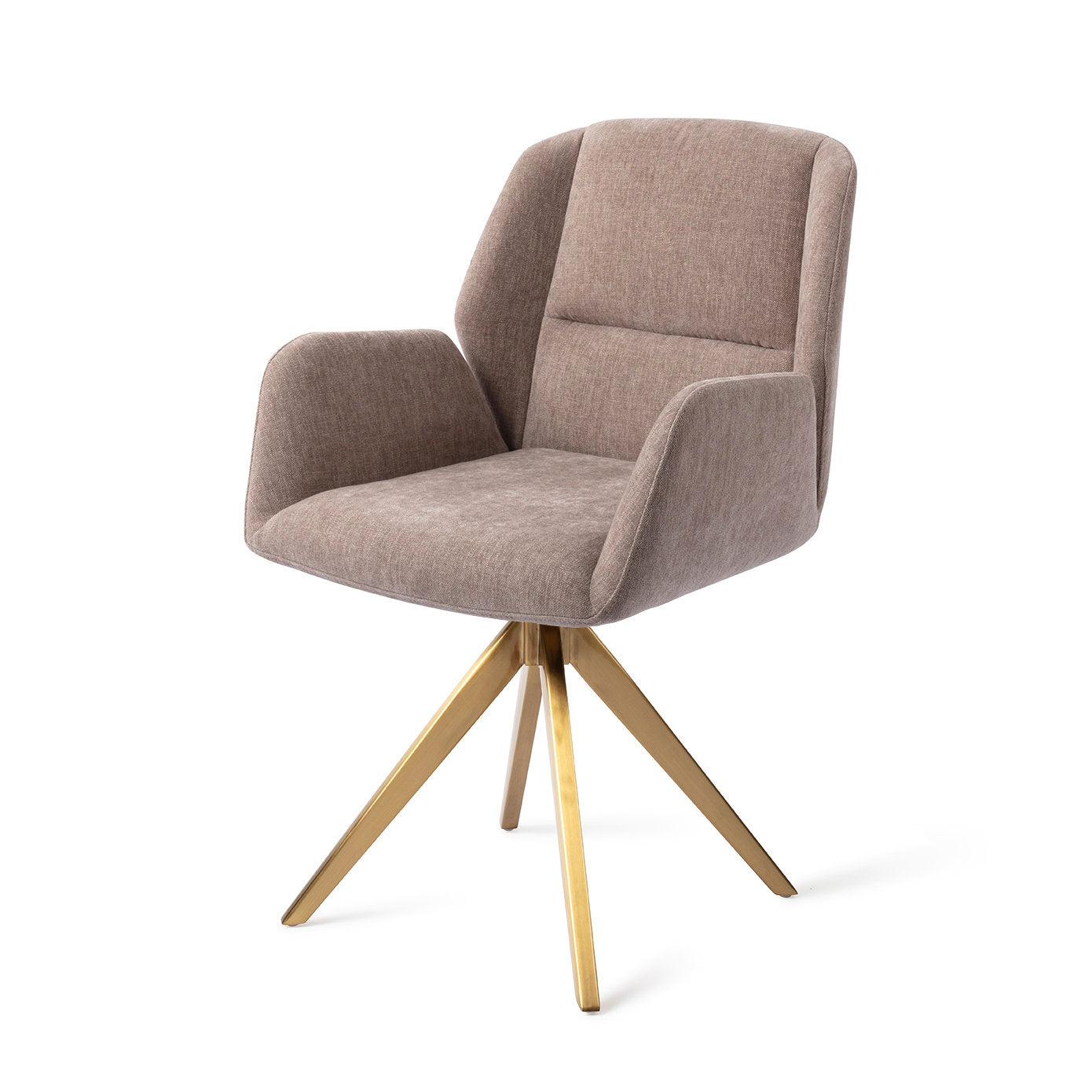 Myoko Dining Chair Greystones Turn Gold