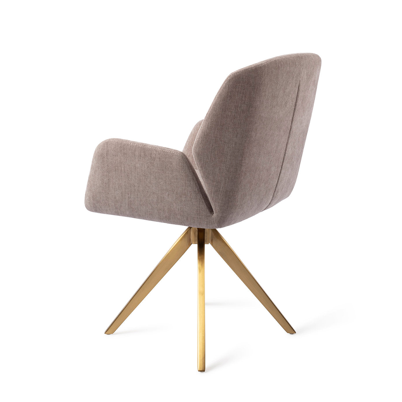Myoko Dining Chair Greystones Turn Gold