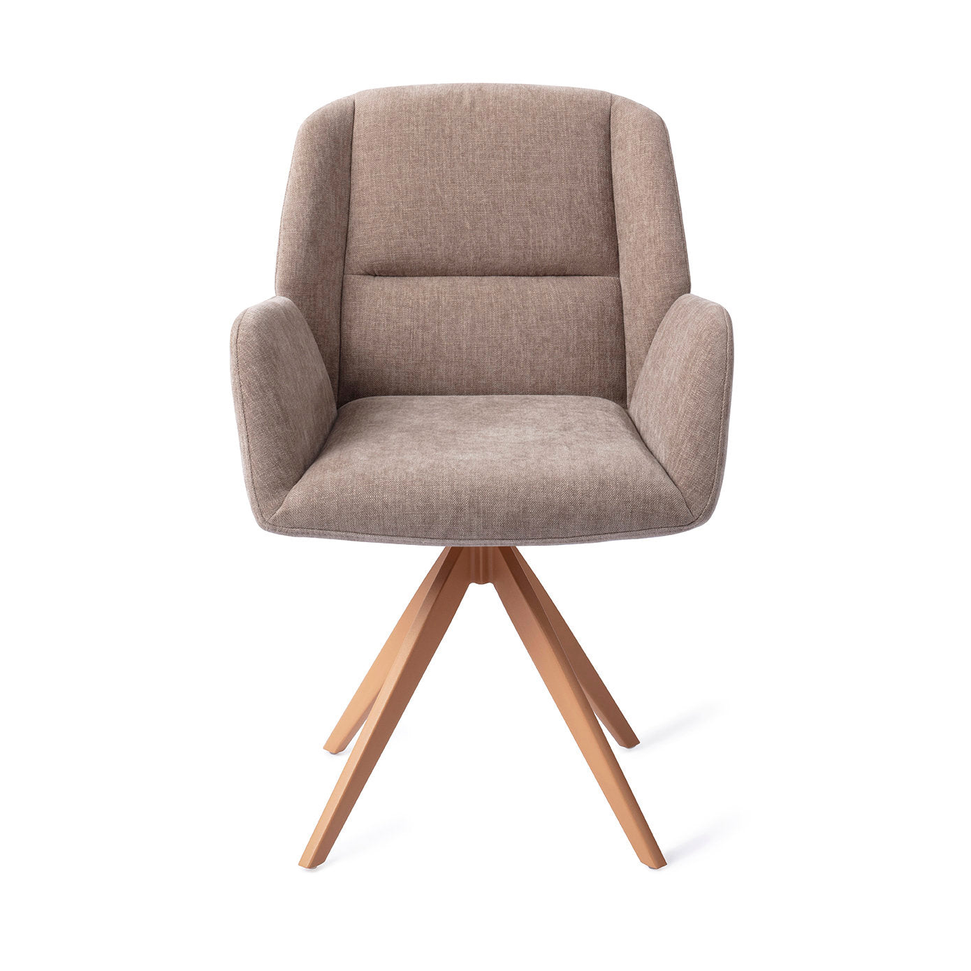 Myoko Dining Chair Greystones Turn Peach