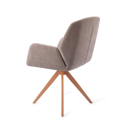 Myoko Dining Chair Greystones Turn Peach