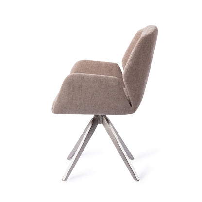 Myoko Dining Chair Greystones Turn Steel
