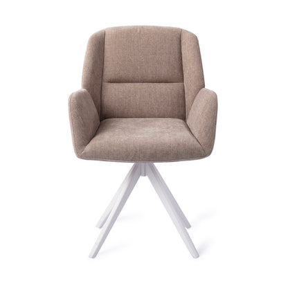 Myoko Dining Chair Greystones Turn White