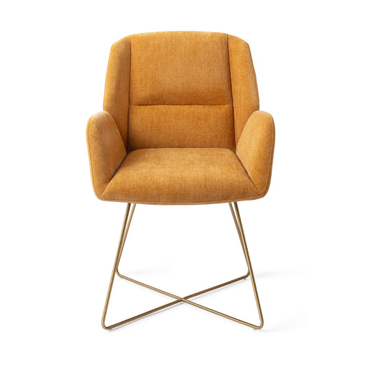 Myoko Dining Chair El Dorado Cross Gold