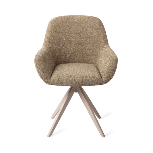 Kushi Dining Chair Moss Meadow Turn Beige