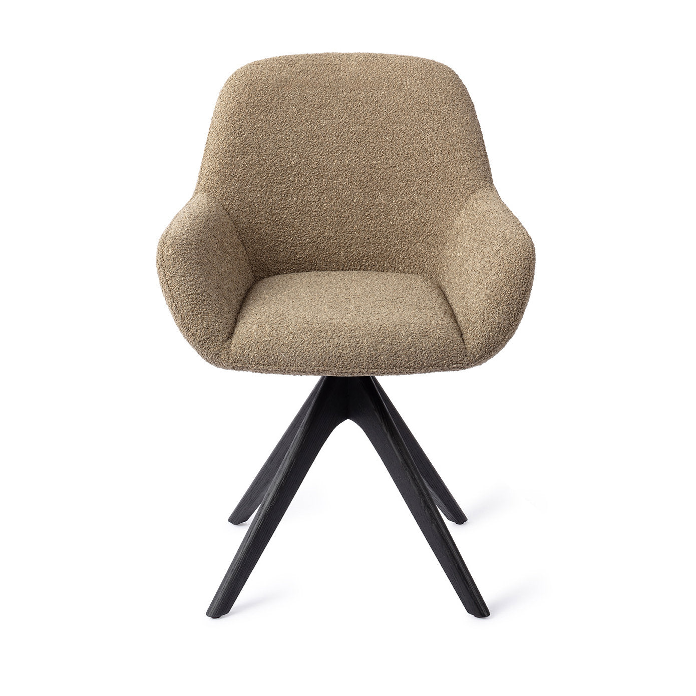 Kushi Dining Chair Moss Meadow Revolve Oak Black