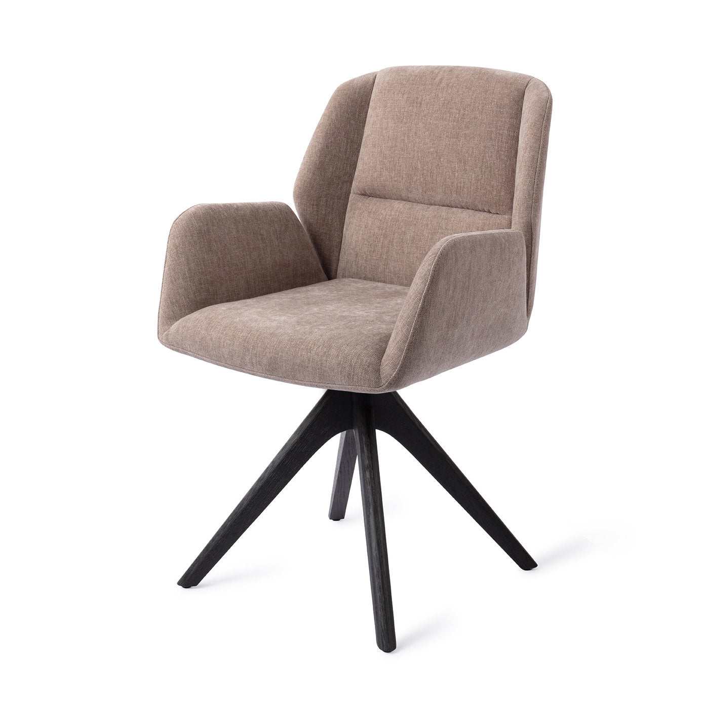 Myoko Dining Chair Greystones Revolve Oak Black