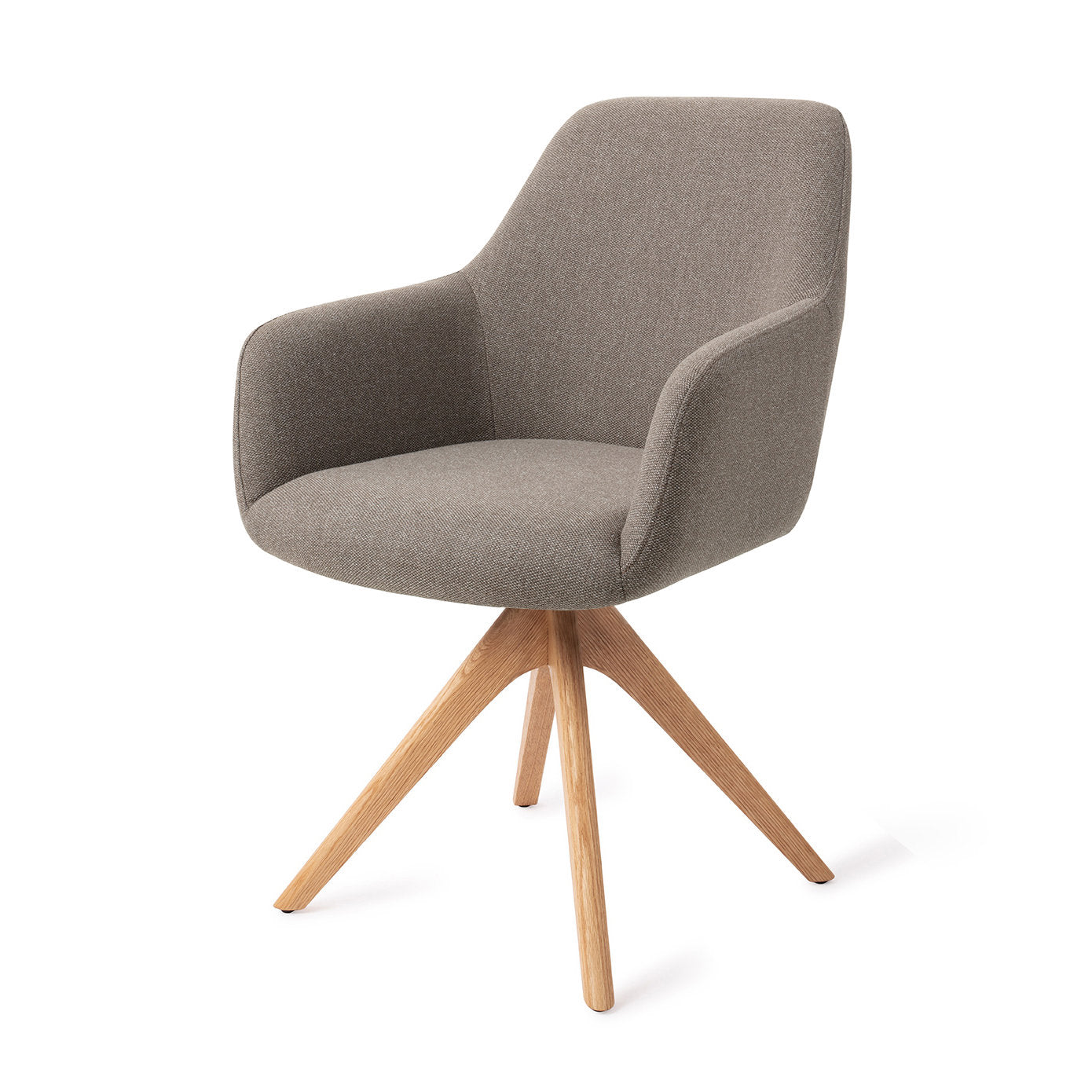 Hiroo Dining Chair Foggy Fusion Revolve Oak Natural
