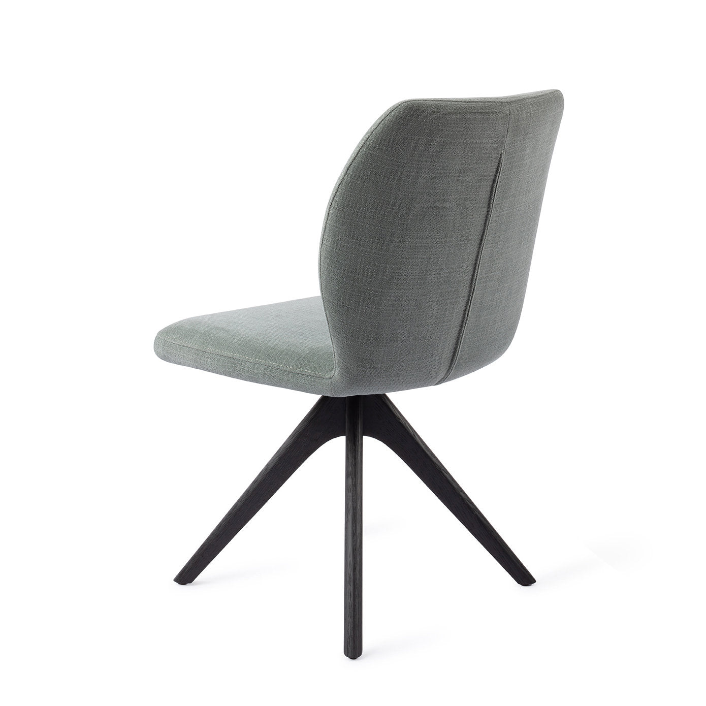 Ikata Dining Chair Breezy Blue Revolve Oak Black