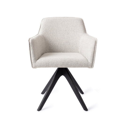 Hofu Dining Chair Checkers Charm Revolve Oak Black