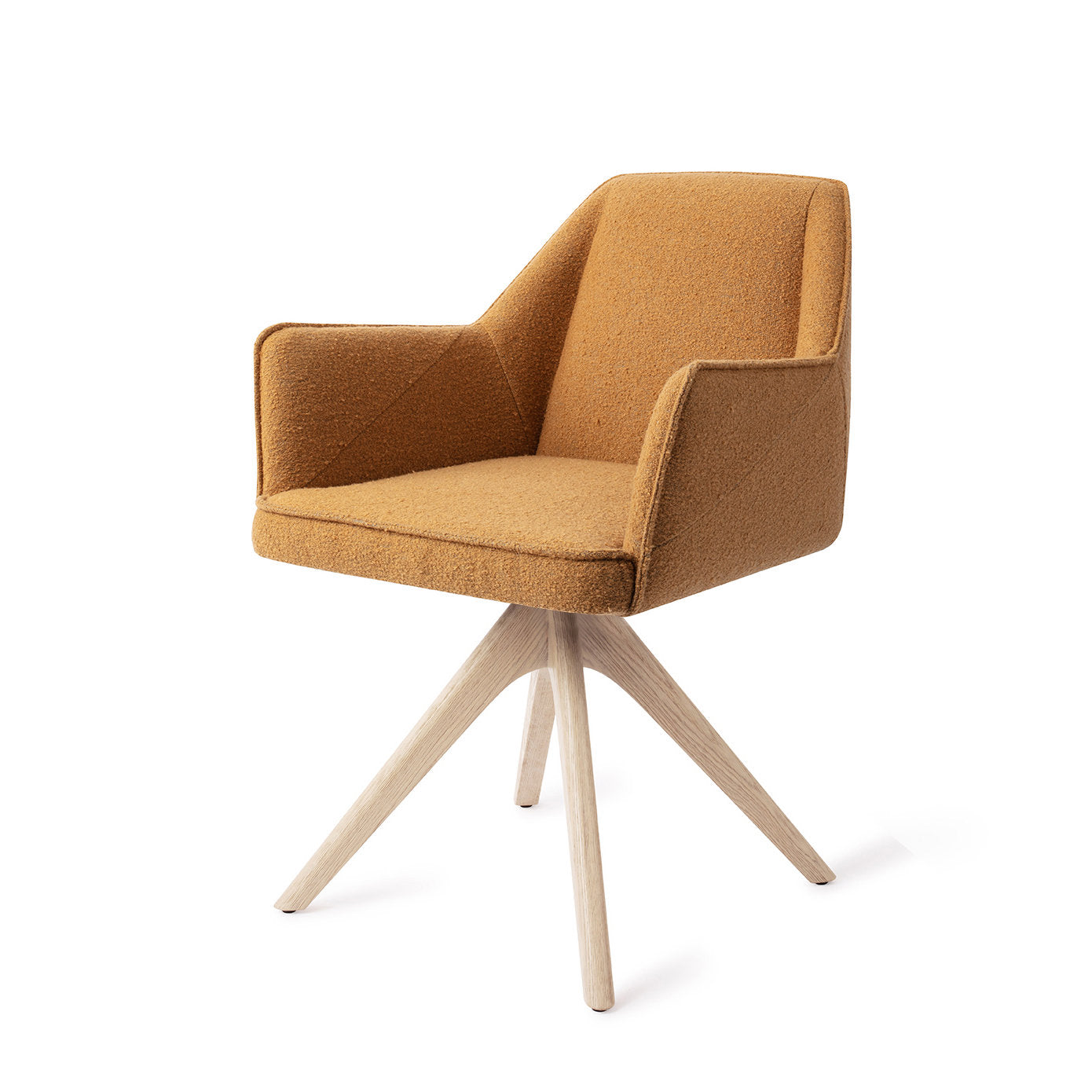 Tome Dining Chair Masai Giraffe Revolve Oak Bleach