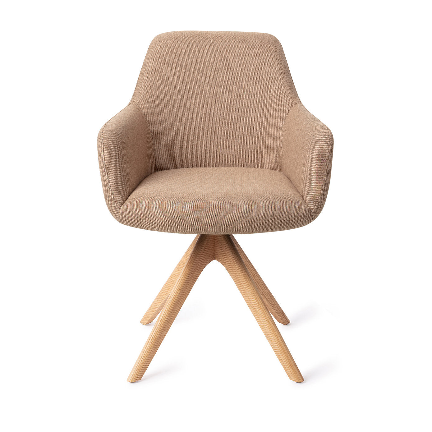 Hiroo Dining Chair Whisper Wheat Revolve Oak Natural