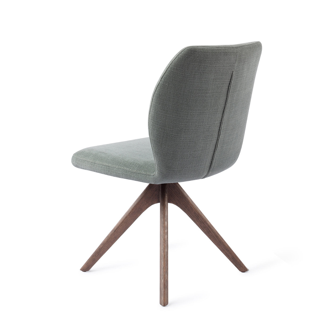 Ikata Dining Chair Breezy Blue Revolve Oak Walnut