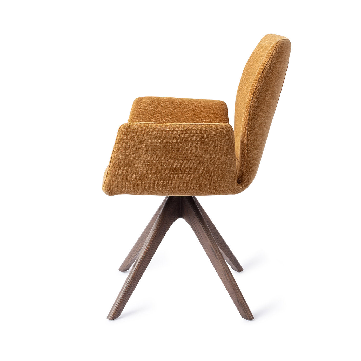 Misaki Dining Chair Honey Harvest Revolve Oak Walnut