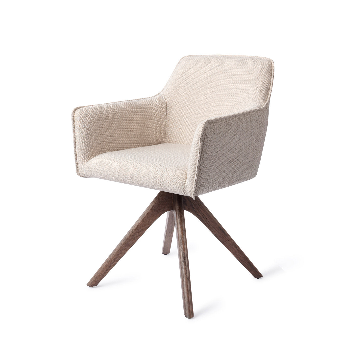 Hofu Dining Chair Enoki Revolve Oak Walnut