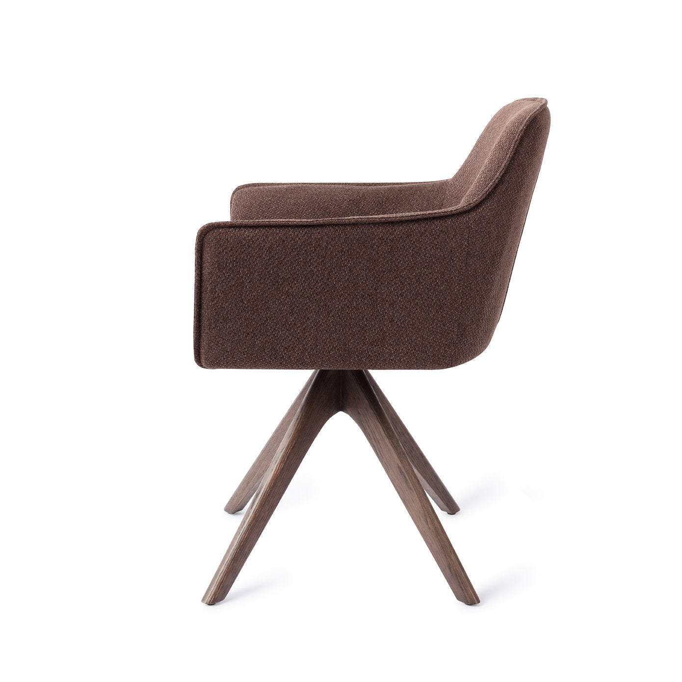 Hofu Dining Chair Potters Clay Revolve Oak Walnut