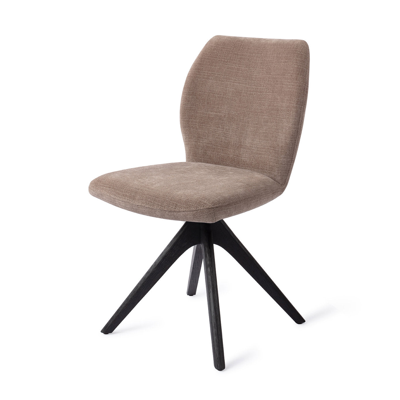 Ikata Dining Chair Mocha Mist Revolve Oak Black