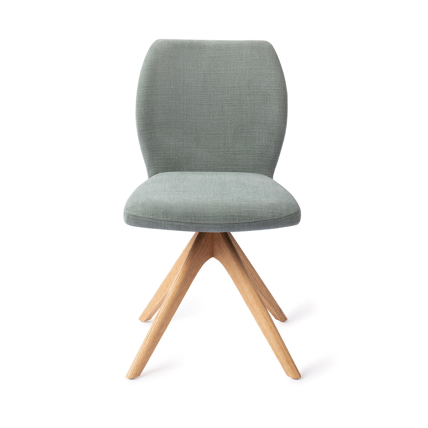 Ikata Dining Chair Breezy Blue Revolve Oak Natural