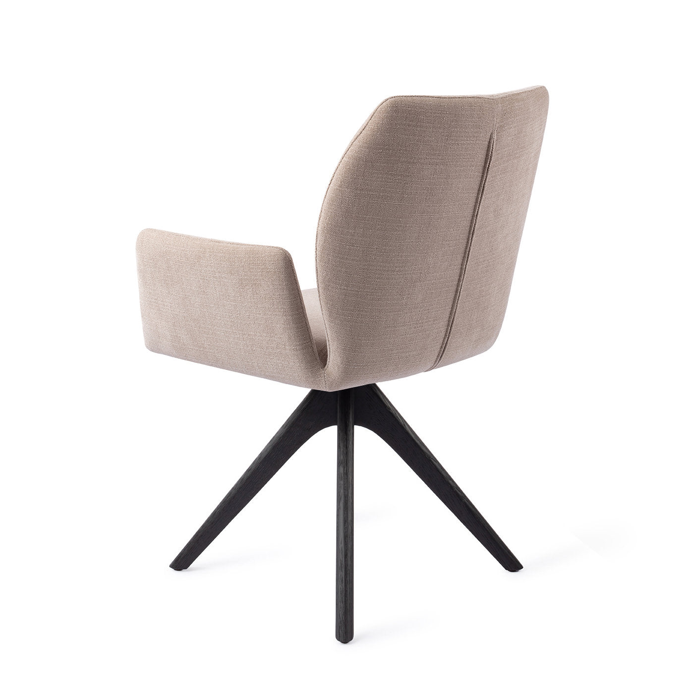 Misaki Dining Chair Sand Strand Revolve Oak Black