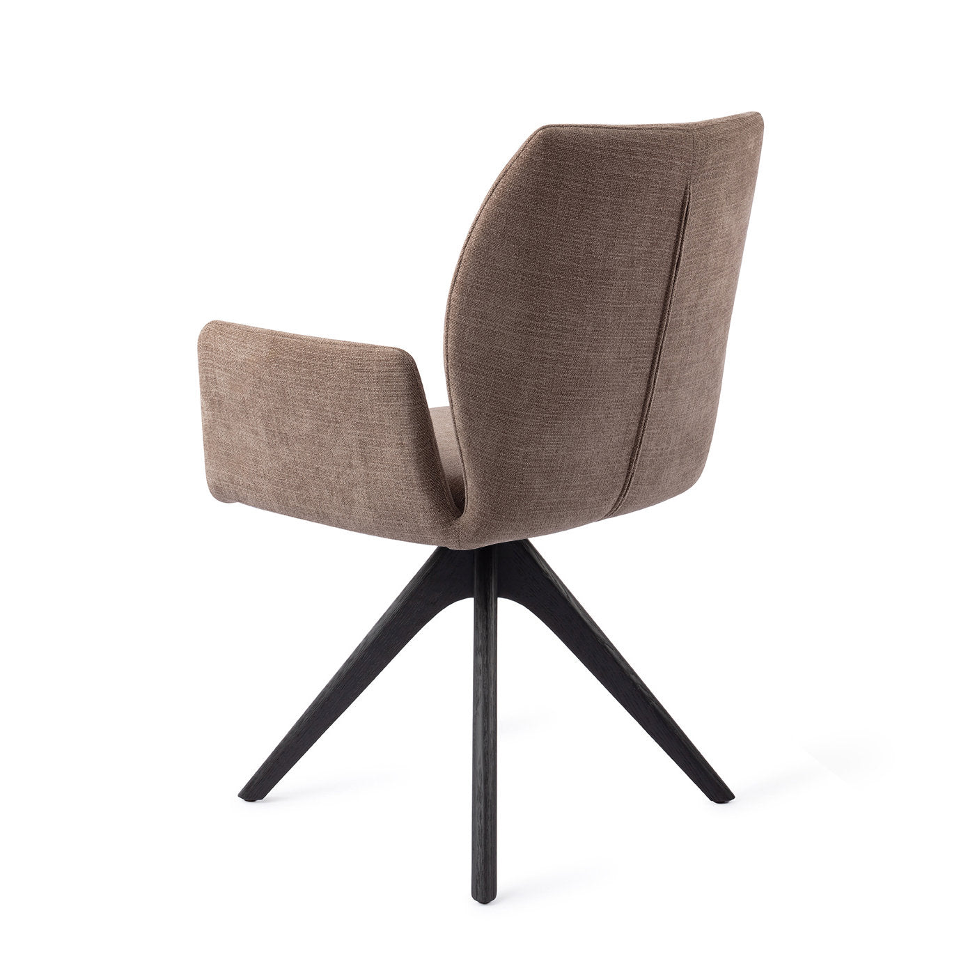 Misaki Dining Chair Mocha Mist Revolve Oak Black