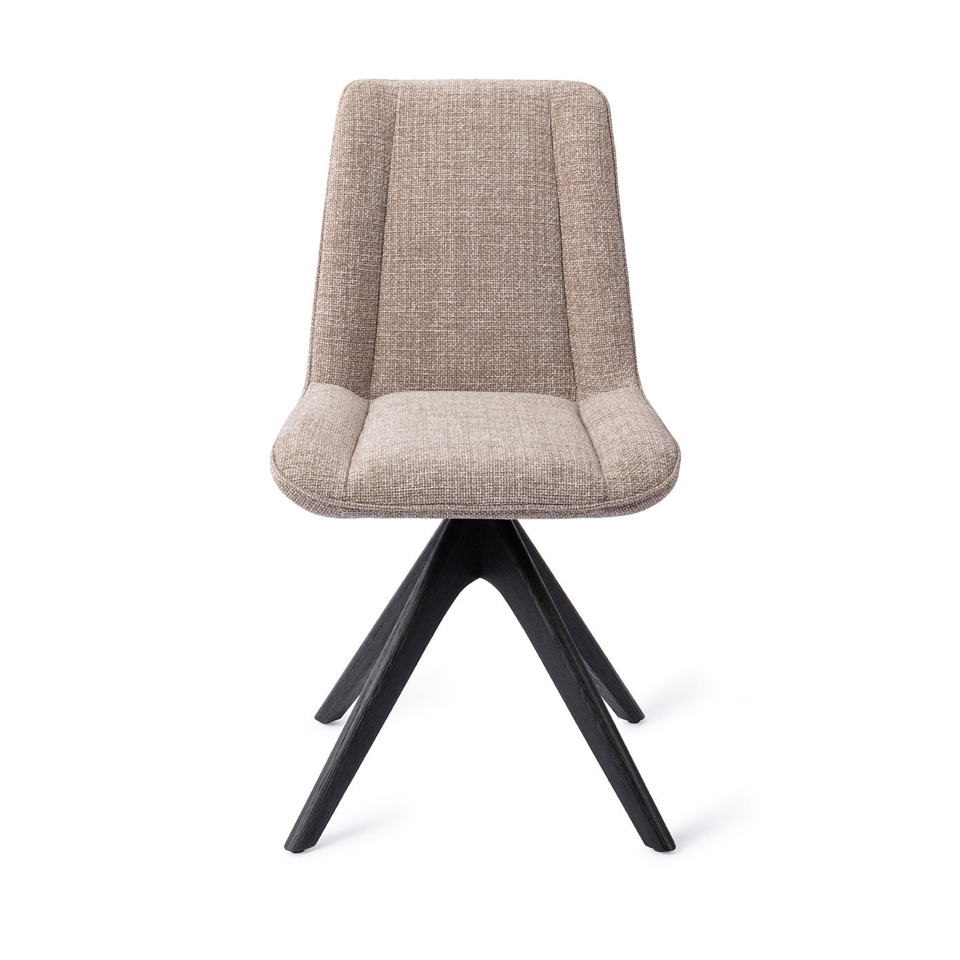 Umedo Dining Chair Grainy Greige Revolve Oak Black