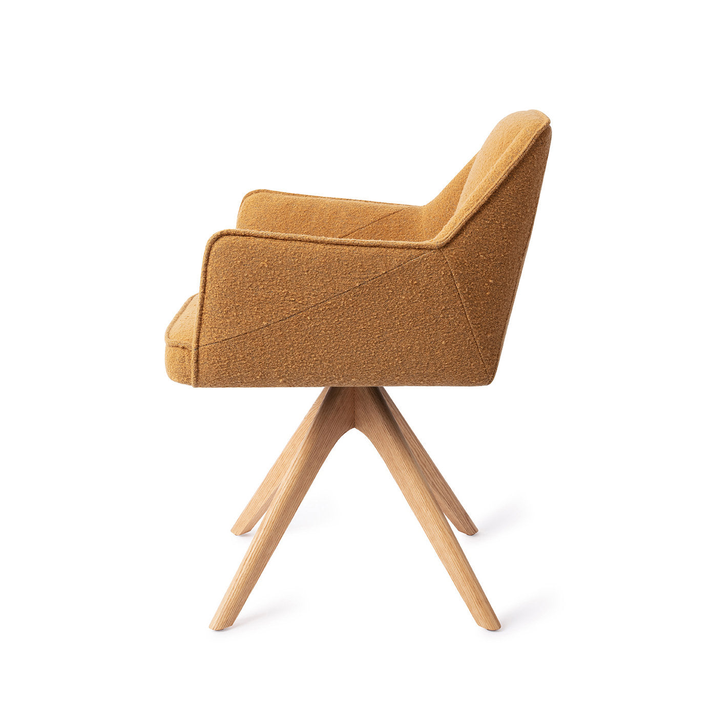 Tome Dining Chair Masai Giraffe Revolve Oak Natural