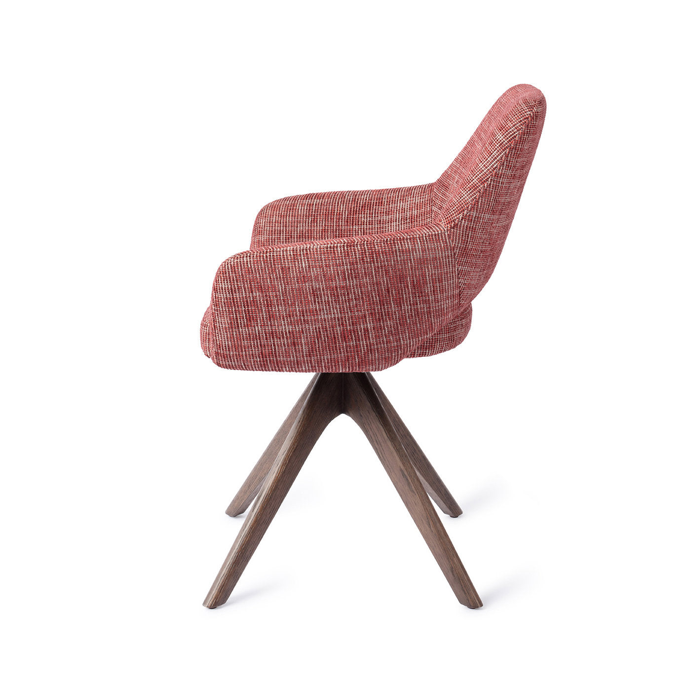 Yanai Dining Chair Berry Bars Revolve Oak Walnut