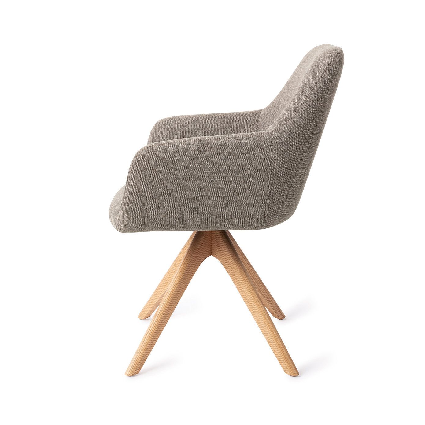 Hiroo Dining Chair Foggy Fusion Revolve Oak Natural
