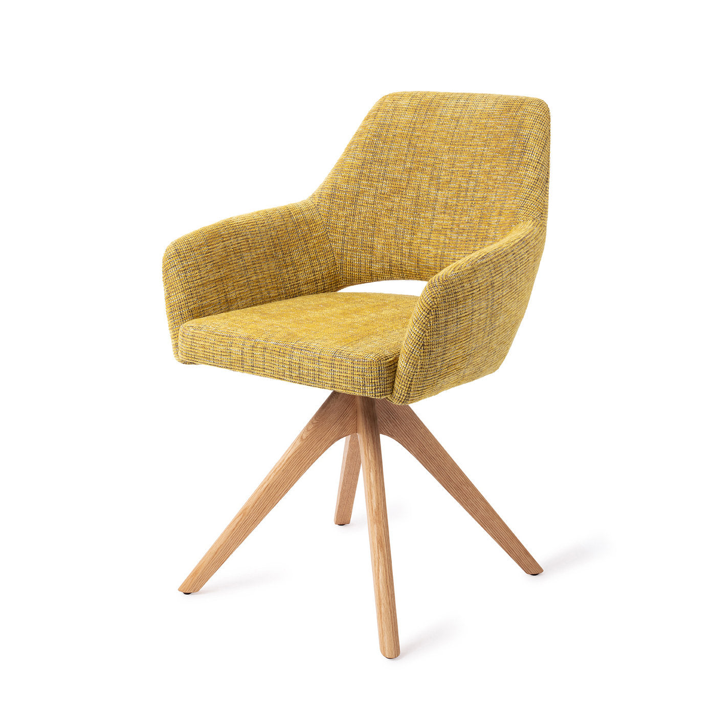 Yanai Dining Chair Lemon Lines Revolve Oak Natural