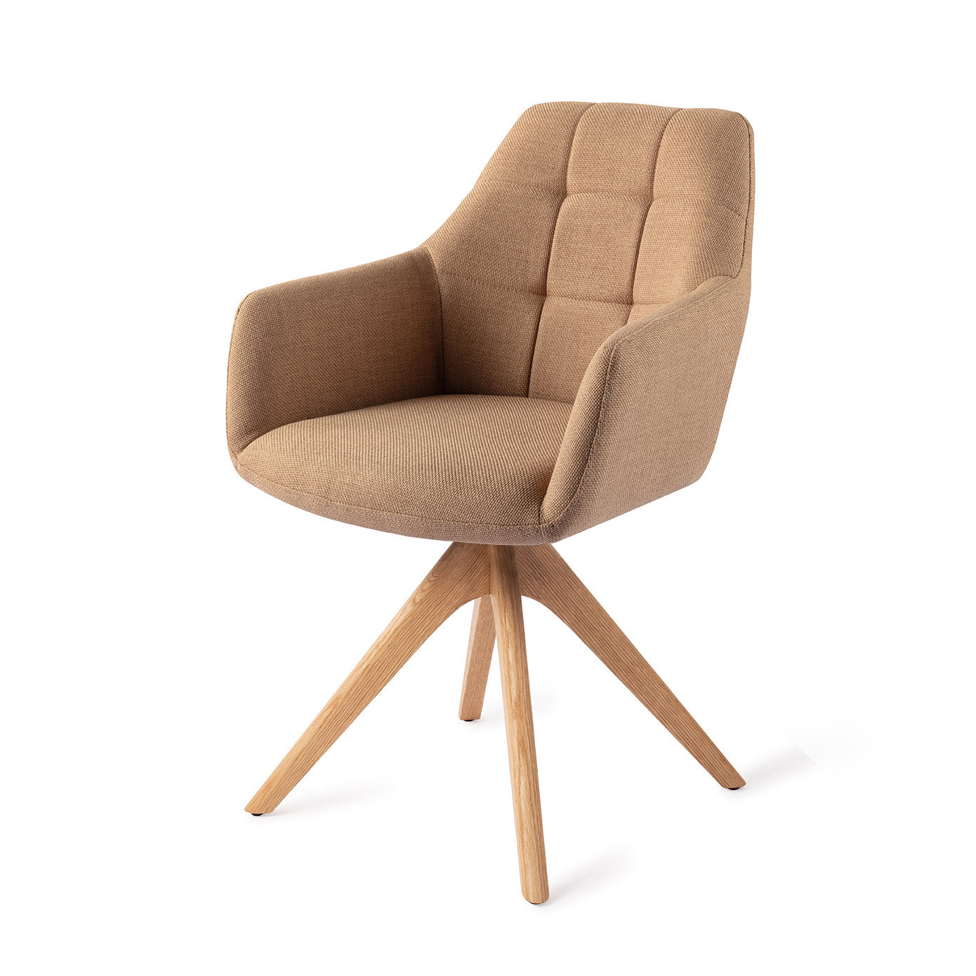 Noto Dining Chair Toasted Toffee Revolve Oak Natural