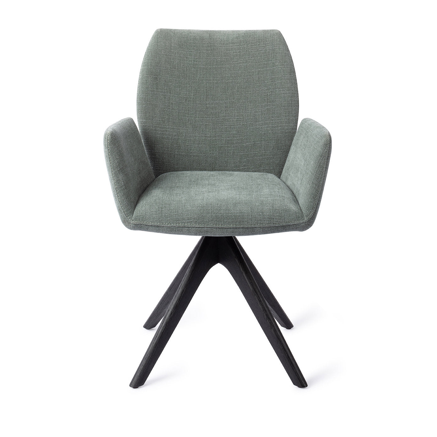 Misaki Dining Chair Breezy Blue Revolve Oak Black