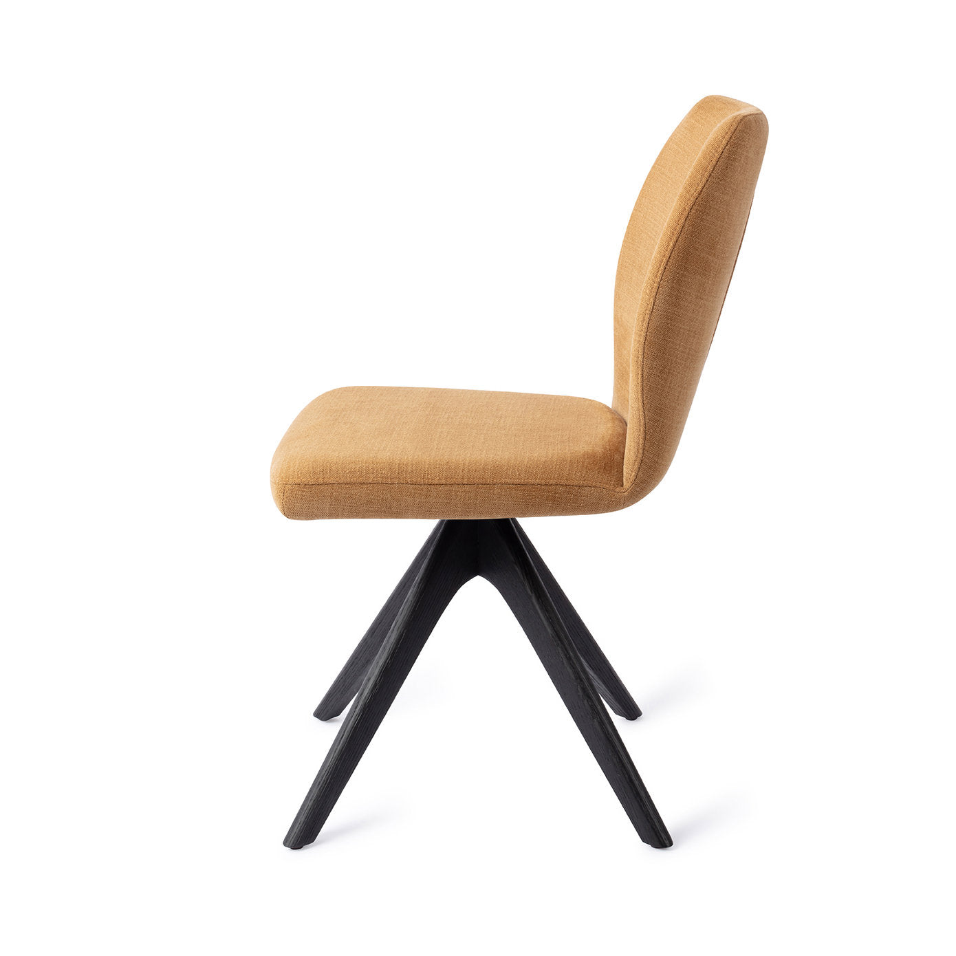 Ikata Dining Chair Honey Harvest Revolve Oak Black